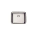 Cuba de Embutir Dora 50 BL R6 em Aço Inox Acetinado com Válvula 50x40 cm  Tramontina