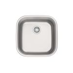 Cuba de Embutir ou Sobrepor Maxi 40 BS Aço Inox Acetinado 40x40 cm Tramontina