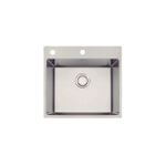 Cuba de Sobrepor Design Collection Quadrum Flush 50x40 cm    Tramontina