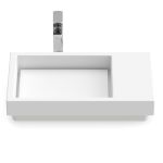 Cuba de Sobrepor Skyline 600 x 380mm Branco