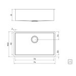 Cuba Design Collection Quadrum Farm 1C 70  Tramontina 