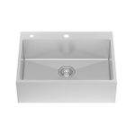 Cuba Farm Sink Aço Natural Steel LX941060 - TTD 409  Lexxa