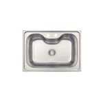 Cuba Morgana 60 FX em Aço Inox Acetinado com Válvula 69x49 cm Tramontina 
