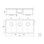 Cuba Quadrum 2.5 C 34 Aço Inox Tramontina