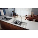 Cuba Quadrum 2C 40 em Aço Inox + Acessórios Tramontina