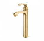 Misturador Monocomando Lavatório Alto Dourado