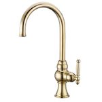 Misturador Monocomando Lavatório Alto Dourado 