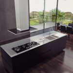 Coifa de Ilha Slim Isla 90 Split em Aço Inox 90 cm 220V