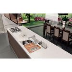 Canal Organizador em Aço Inox para Sobrepor 105x18 cm