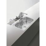 Canal Organizador em Aço Inox para Sobrepor 90x18 cm