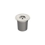 Lixeira de Embutir Clean Round em Aço Inox com Balde Plástico 5 L    Tramontina