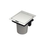 Lixeira de Embutir com Sensor Next em Aço Inox com Balde Plástico 5 L Tramontina 
