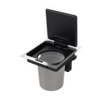 Lixeira de Embutir com Sensor Next em Aço Inox com Balde Plástico 5 L Tramontina 