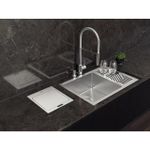 Lixeira de Embutir com Sensor Next em Aço Inox com Balde Plástico 5 L Tramontina 