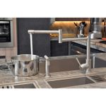 Misturador Monocomando Flexion Inox Escovado