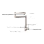 Misturador Monocomando Flexion Inox Escovado