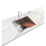 Tanque de embutir Jumbo 108 L em Aço Inox 70x50 cm