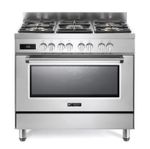 FOGÃO ELANTO PROFESSIONALE - 5 QUEIMADORES FORNO ELÉTRICO 90CM