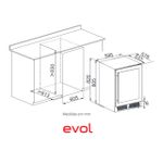 Dual Wine&Beer Center Smart 56L 220V