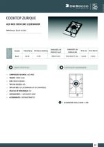 Cooktop Zurique Aço Inox 30CM