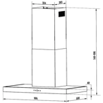 Coifa de Parede Linea Touch 90cm Franke