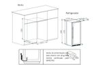 Beer Center Dual Zone Cuisinart Arkton Advanced 425 Litros 220V Cuisinart
