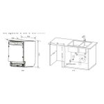 Lava-Louças de Revestir 15 Serviços 60cm 220V