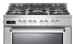 FOGÃO ELANTO PROFESSIONALE - 5 QUEIMADORES FORNO ELÉTRICO 90CM