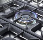 FOGÃO ELANTO NERO ARGENTO 5KW DF FORNO ELÉTRICO 90CM 5 QUEIMADORES