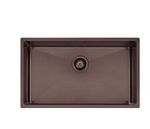 Cuba Quadrum Inox com Revestimento PVD Black 70x40 cm Tramontina 