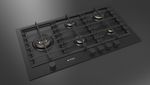 COOKTOP ELANTO NERO ARGENTO 90CM 5Q GAS 5kW DF BRONZE 220V