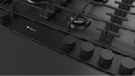 COOKTOP ELANTO NERO ARGENTO 90CM 5Q GAS 5kW DF BRONZE 220V