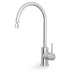 Monocomando Arko Inox Acabamento Acetinado e Bica Articulada