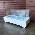 Lareira Ecológica Design Collection 2000 Acetinado Com Base Off-White