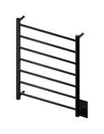 Aquecedor De Toalhas Fio Oculto Grande Ruby Premium Preto Fosco