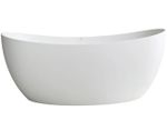 BANHEIRA SAMPA  DURAMATT FOSCO ACETINADO BRANCO VALVULA CLICK CROMADO
