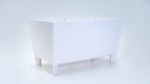 SABBIA BANHEIRA BRASILIA - DURAMATT FOSCO ACETINADO BRANCO - VALVULA CLICK CROMADO
