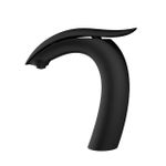 Misturador Monocomando Bica Baixa Swan Black Matte