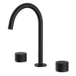 Misturador Duplo Comando Black Matte