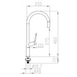 Misturador 400 Monocomando White