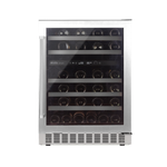 Adega Smart Evol  46 Garrafas Dual Zone de Embutir Abertura para Direita 127V