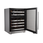 Adega Smart Evol  46 Garrafas Dual Zone de Embutir Abertura para Direita 127V