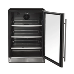 Frigobar e Beer Center Arkton 162 Litros 60cm Inox 220V Cuisinart
