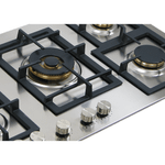 COOKTOP ELANTO PROFESSIONALE INOX - 90CM 5Q GÁS DF 5KW CENTRAL