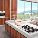COOKTOP ELANTO PROFESSIONALE INOX -90CM 5Q GÁS DF 5KW LATERAL