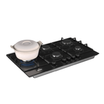 COOKTOP INVITA A GÁS BLACK 90 CM BIVOLT