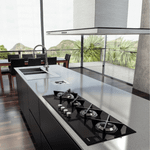 Coifa de Ilha Slim Isla 90 em Aço Inox 90 cm