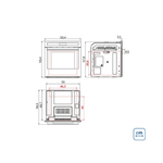 Forno Tramontina Epic T smart 60 F13 Glass Black Series
