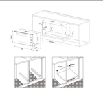 Forno a Gás e Grill Elétrico Cuisinart 90cm 125L 220v Prime