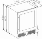 Adega Dual Zone 46 Garrafas